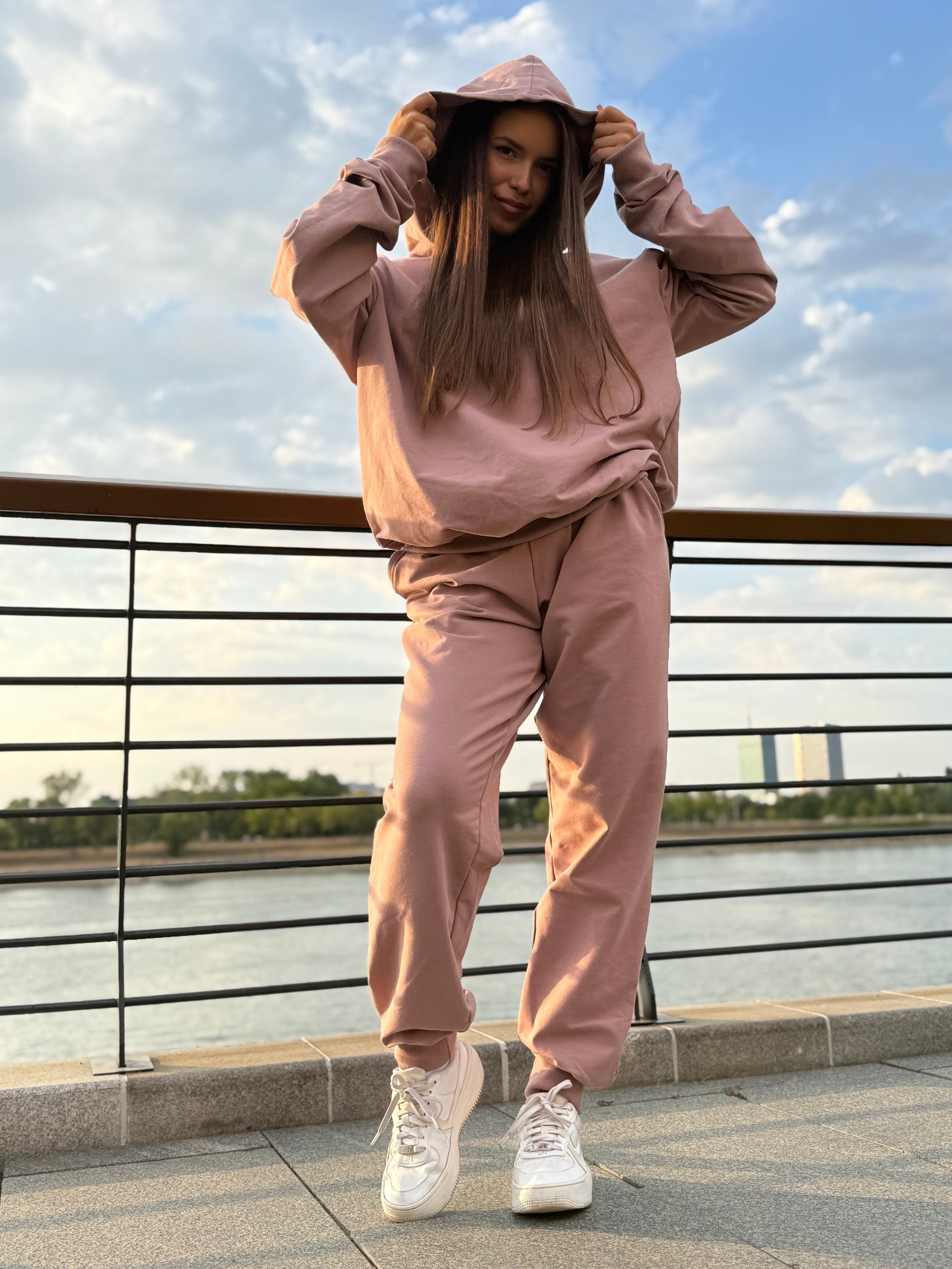 Pink komplet trenerka