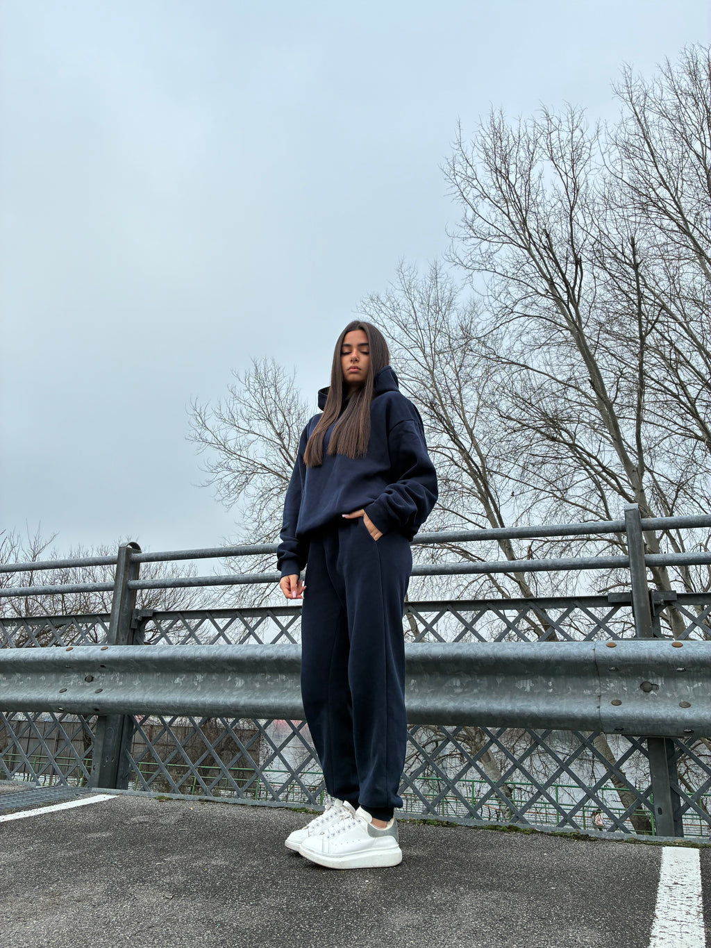 Teget komplet trenerka